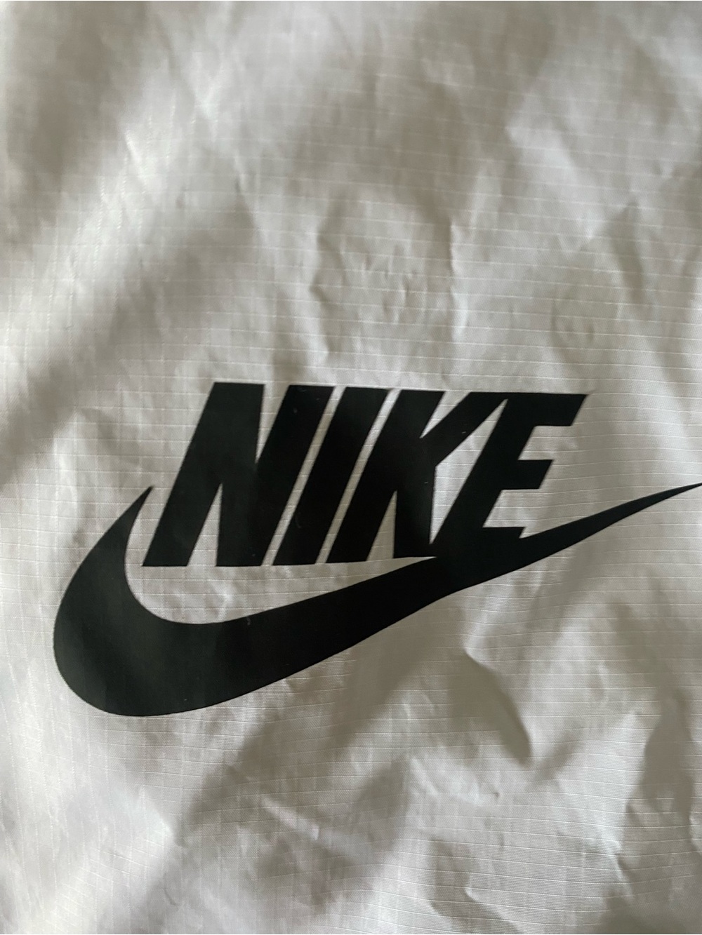 Nike Black and White Hooded Windbreaker Jacket - Picture 4 of 7